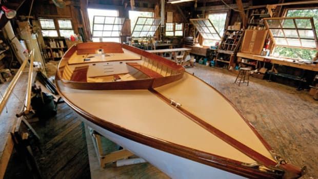 Maine Maritime Museum boatshop