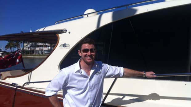 The author checks out the new Palm Beach 55 Motoryacht.