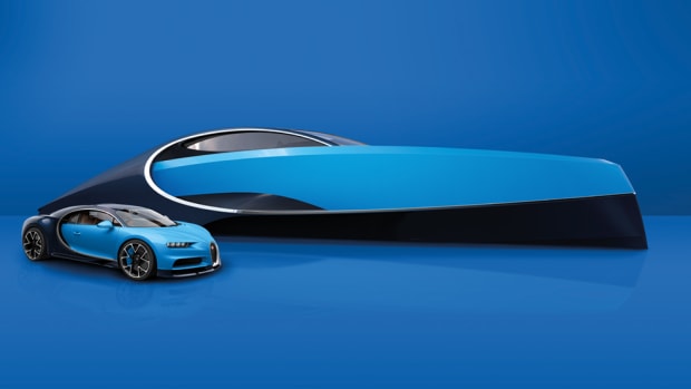 Bugatti Chiron and Palmer Johnson collaboration