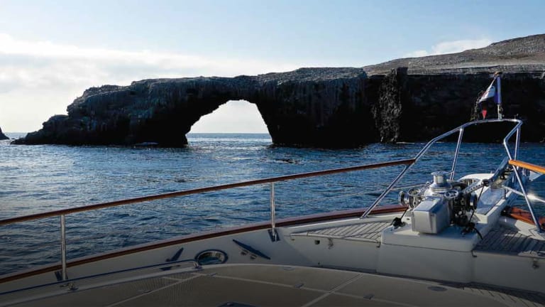Cruising the Channel Islands Aboard a Fleming 65