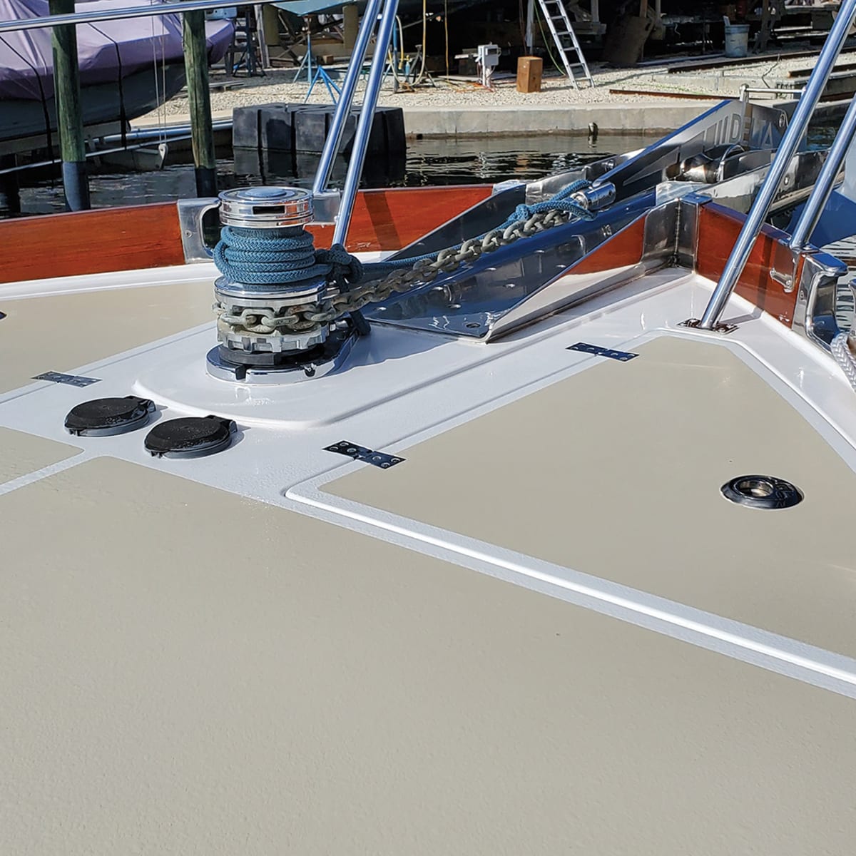 How to Maintain Your Boat's Nonskid Deck - Power & Motoryacht