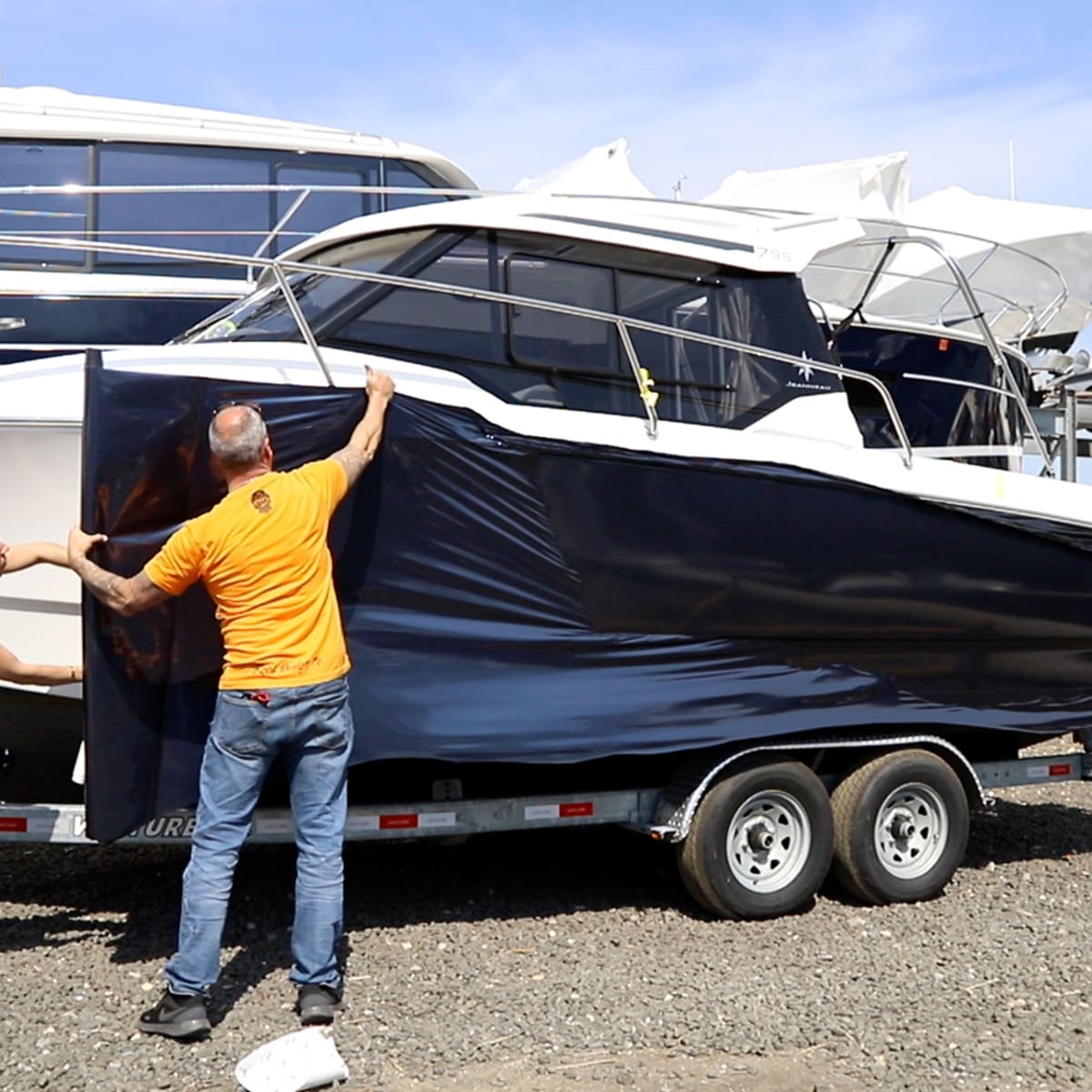 All About Vinyl Wrapping Your Boat - Power & Motoryacht