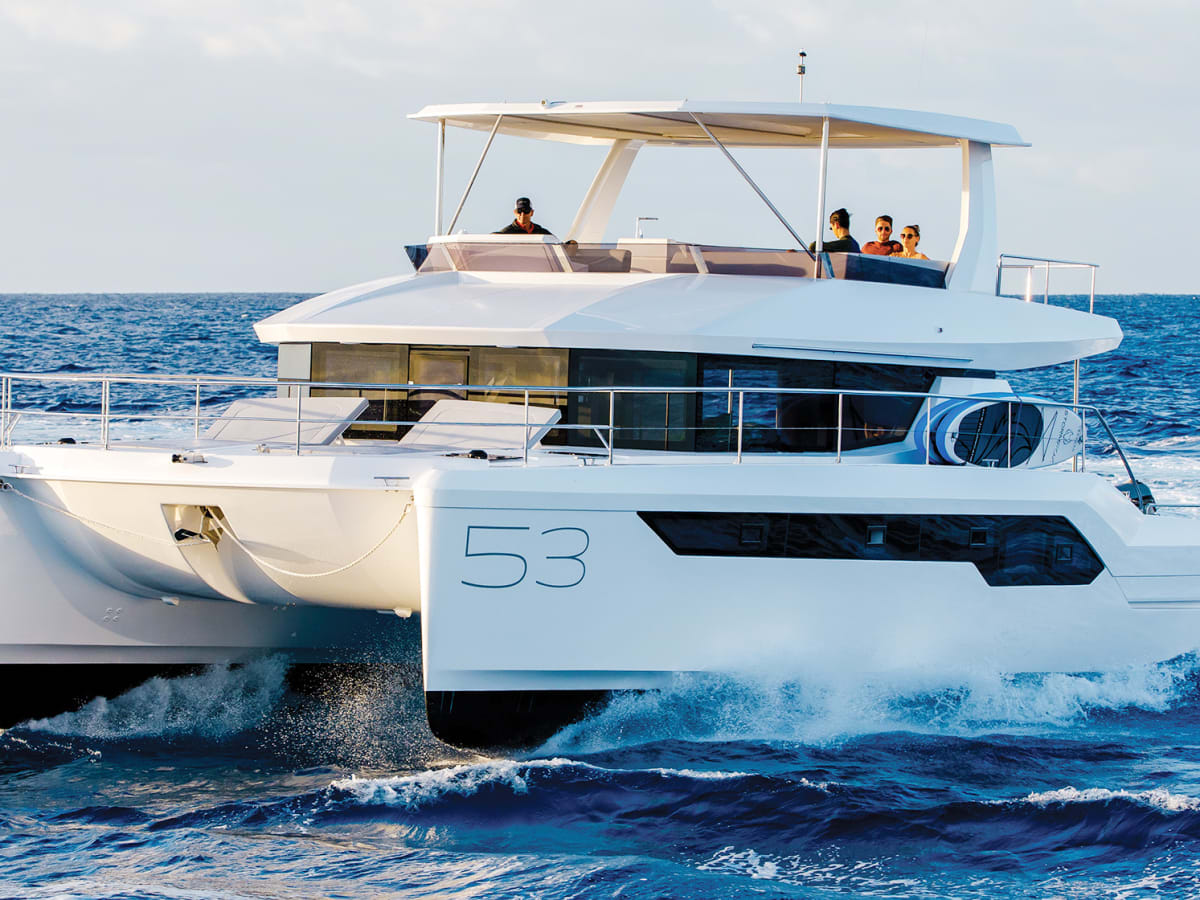 Forstyrre Ib Settle Sea Trial and Review of the Leopard 53 Power Catamaran - Power & Motoryacht
