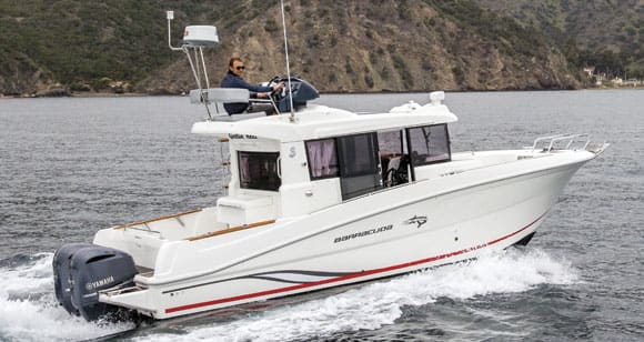 townsend bell and the beneteau barracuda 9 power motoryacht