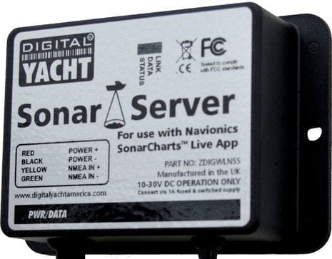 sonar server digital yacht