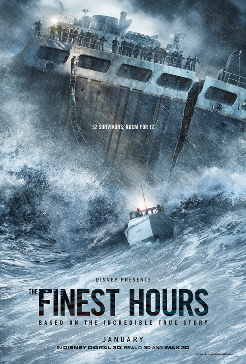 The Finest Hours movie poster.