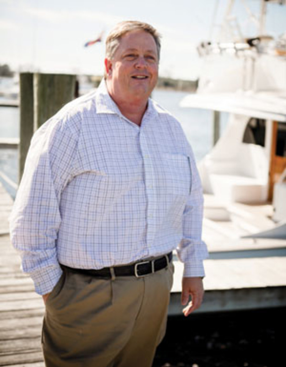 Randy Ramsey, President of Jarrett Bay Boatworks