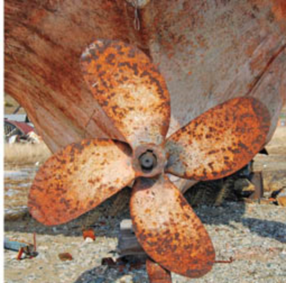 How to keep marine growth from fouling yo   ur propellers 