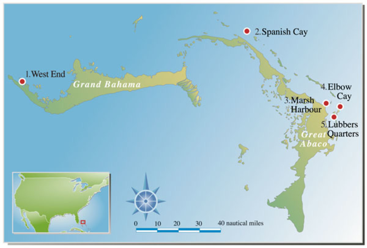 Abacos map