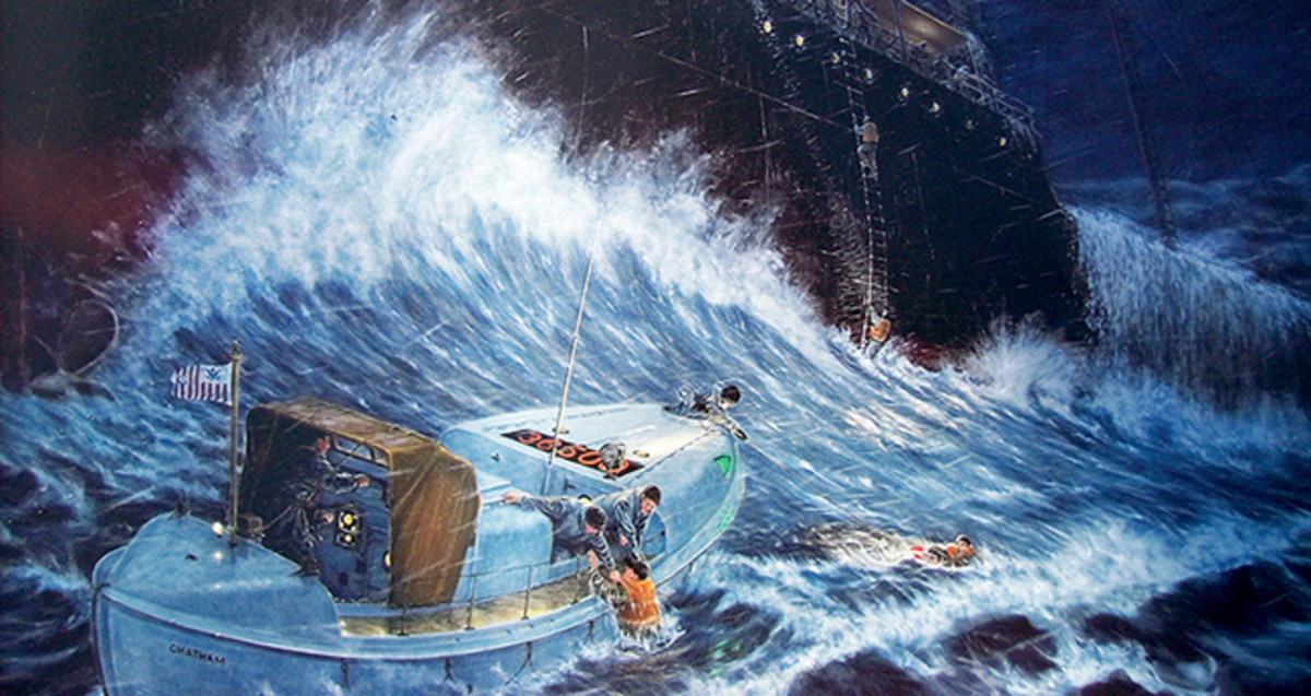 USS Pendleton painting by Tony Falcone