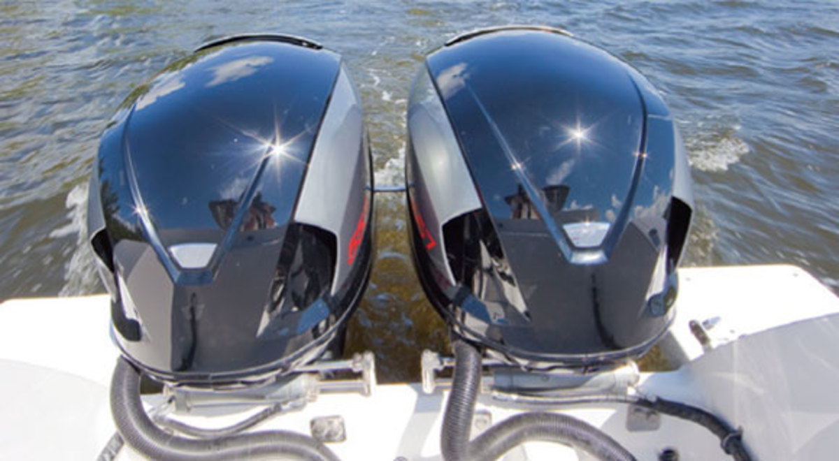 Seven outboards