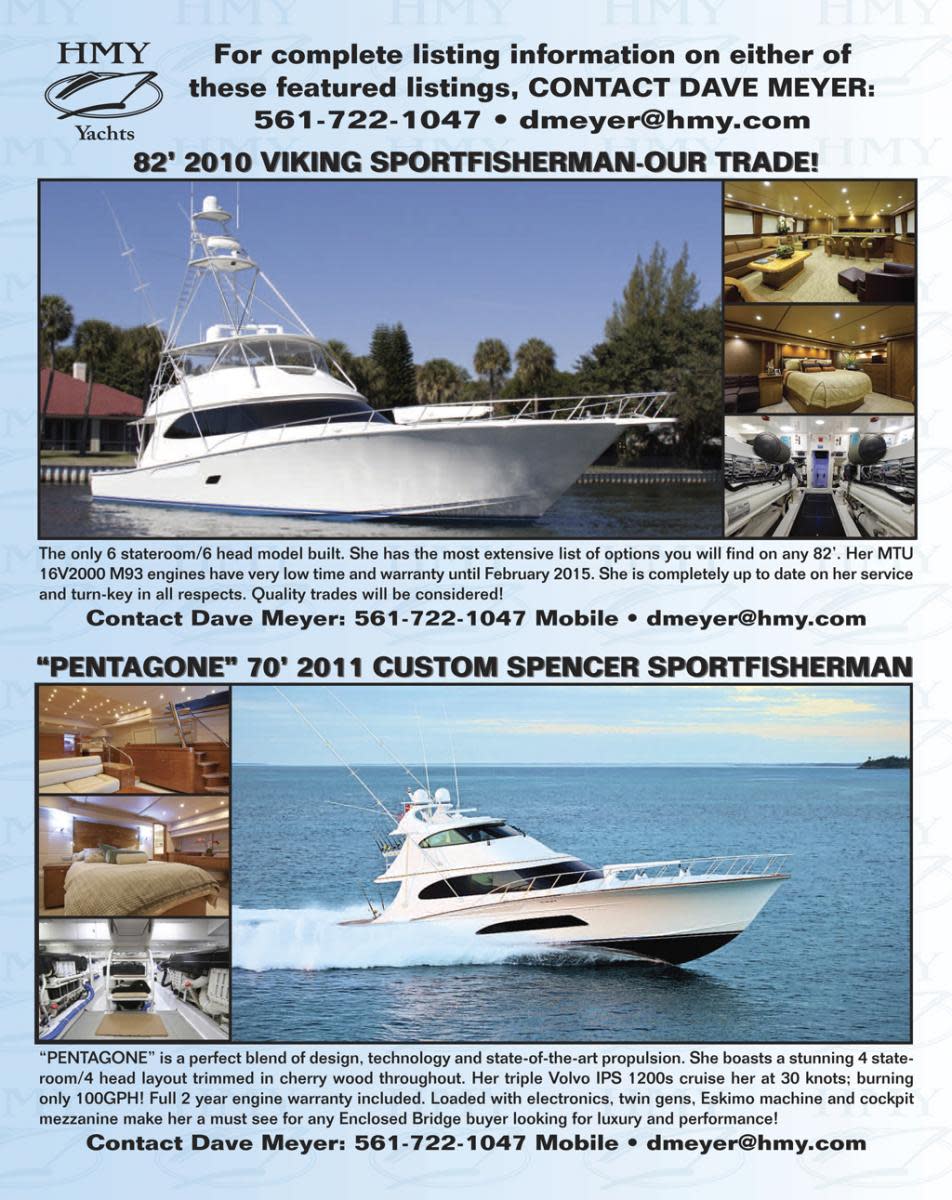HMY Yacht Sales boats for sale