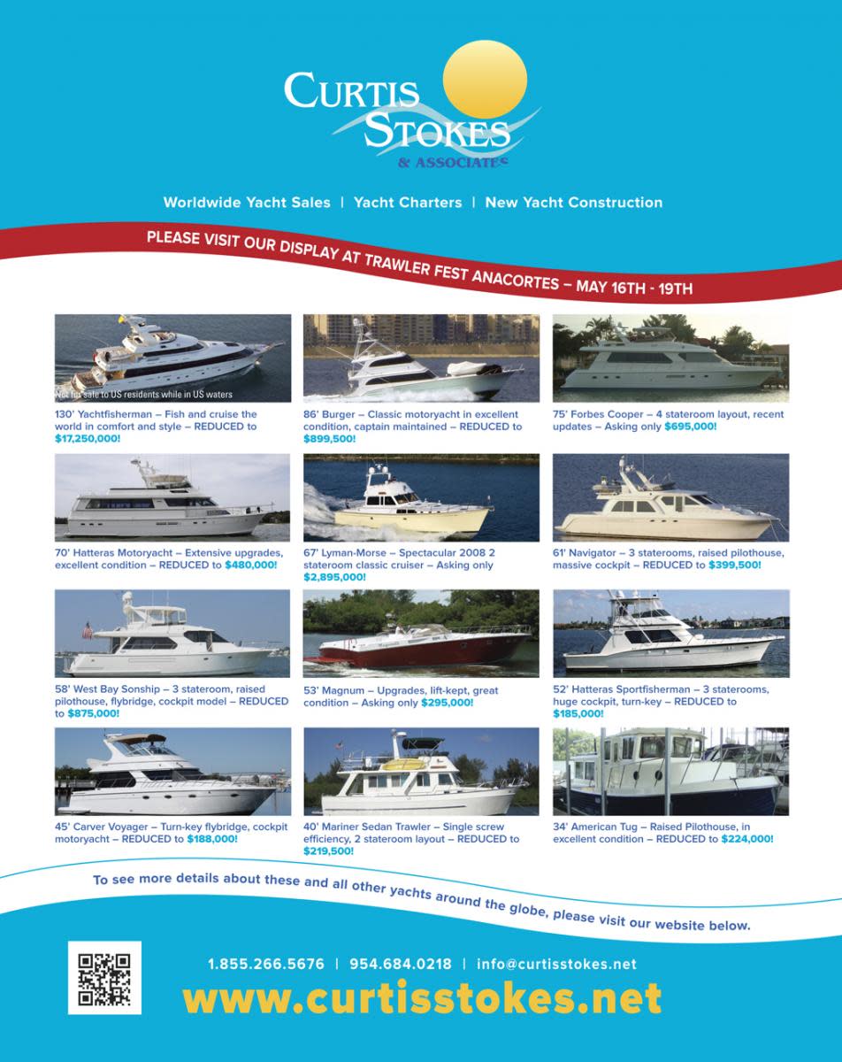 Curtis Stokes & Associates boats for sale