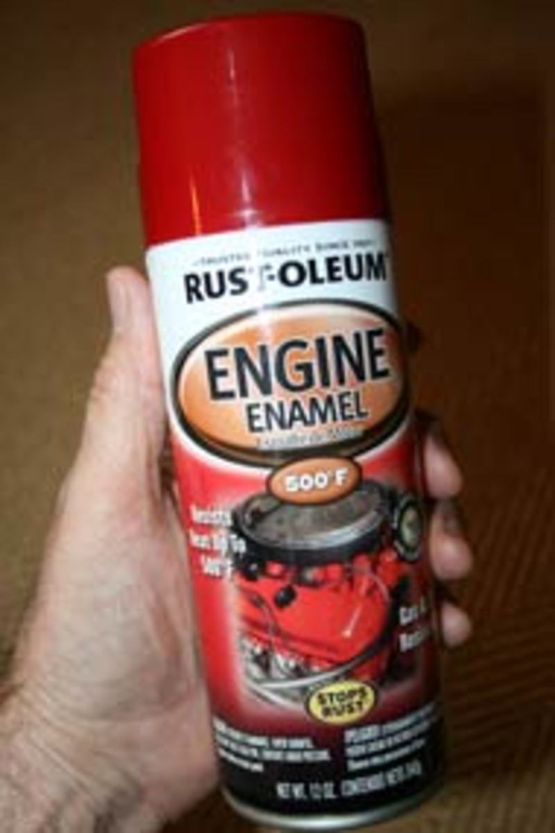 Rustoleum engine enamel