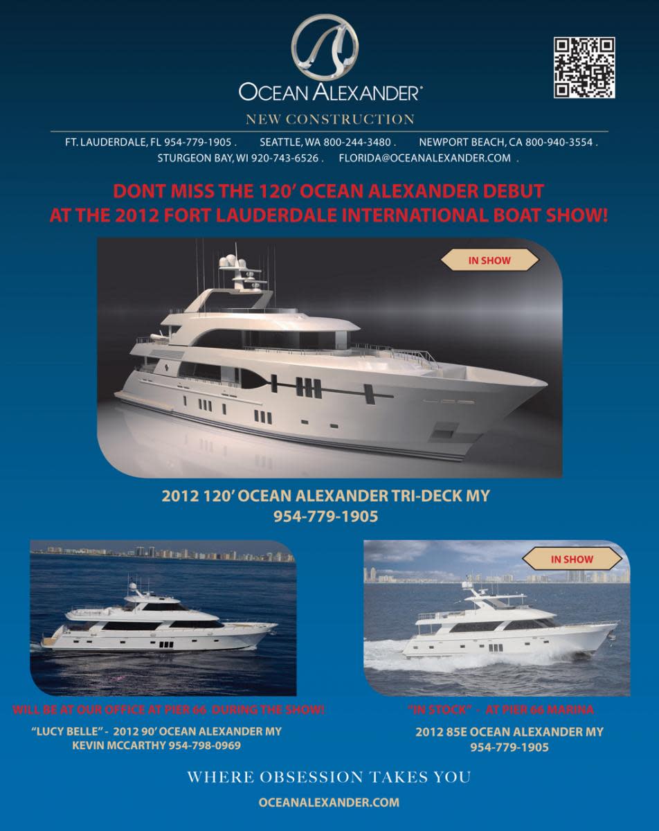 Ocean Alexander select brokerage ads