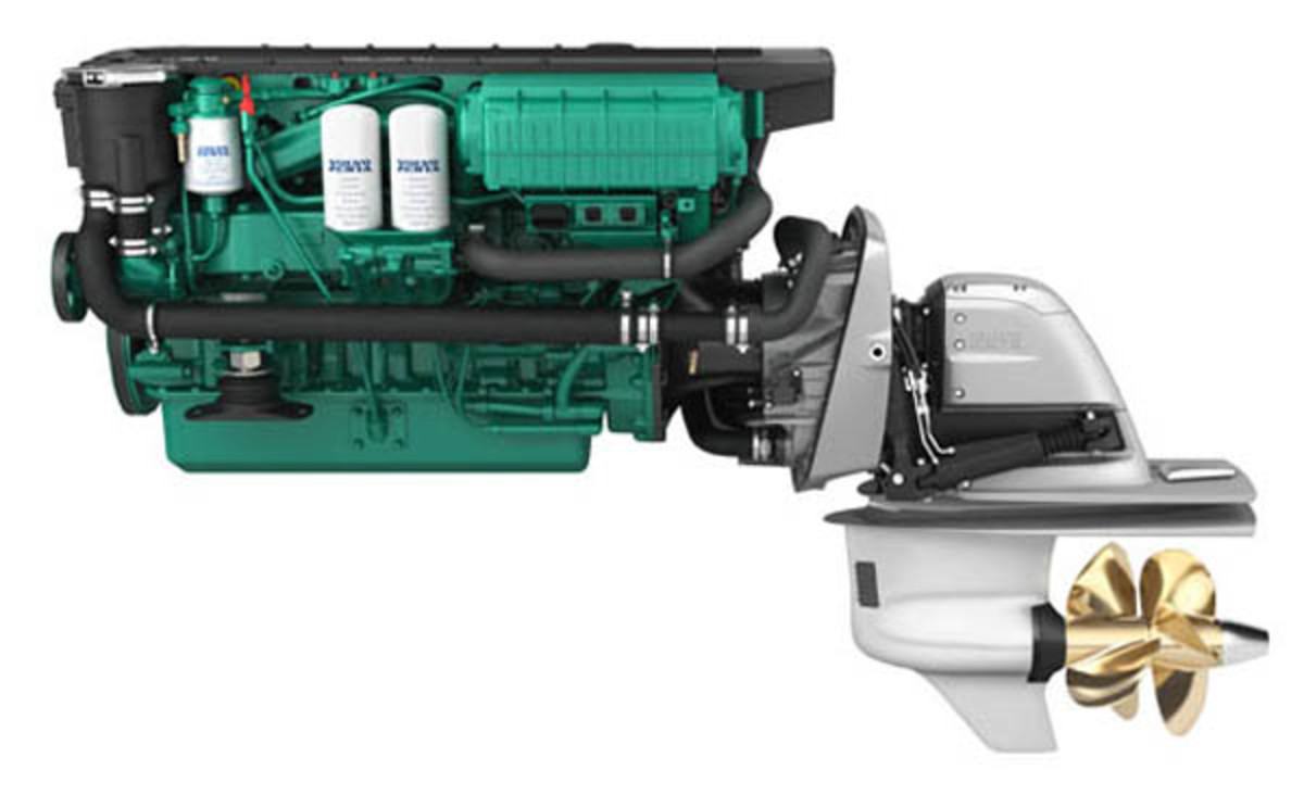 Volvo Penta D6-400 diesel engine
