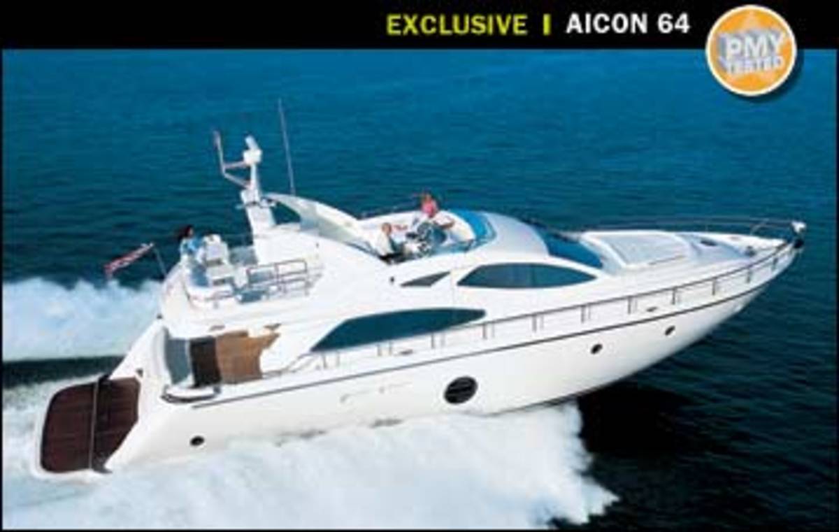 aicon 64 yacht