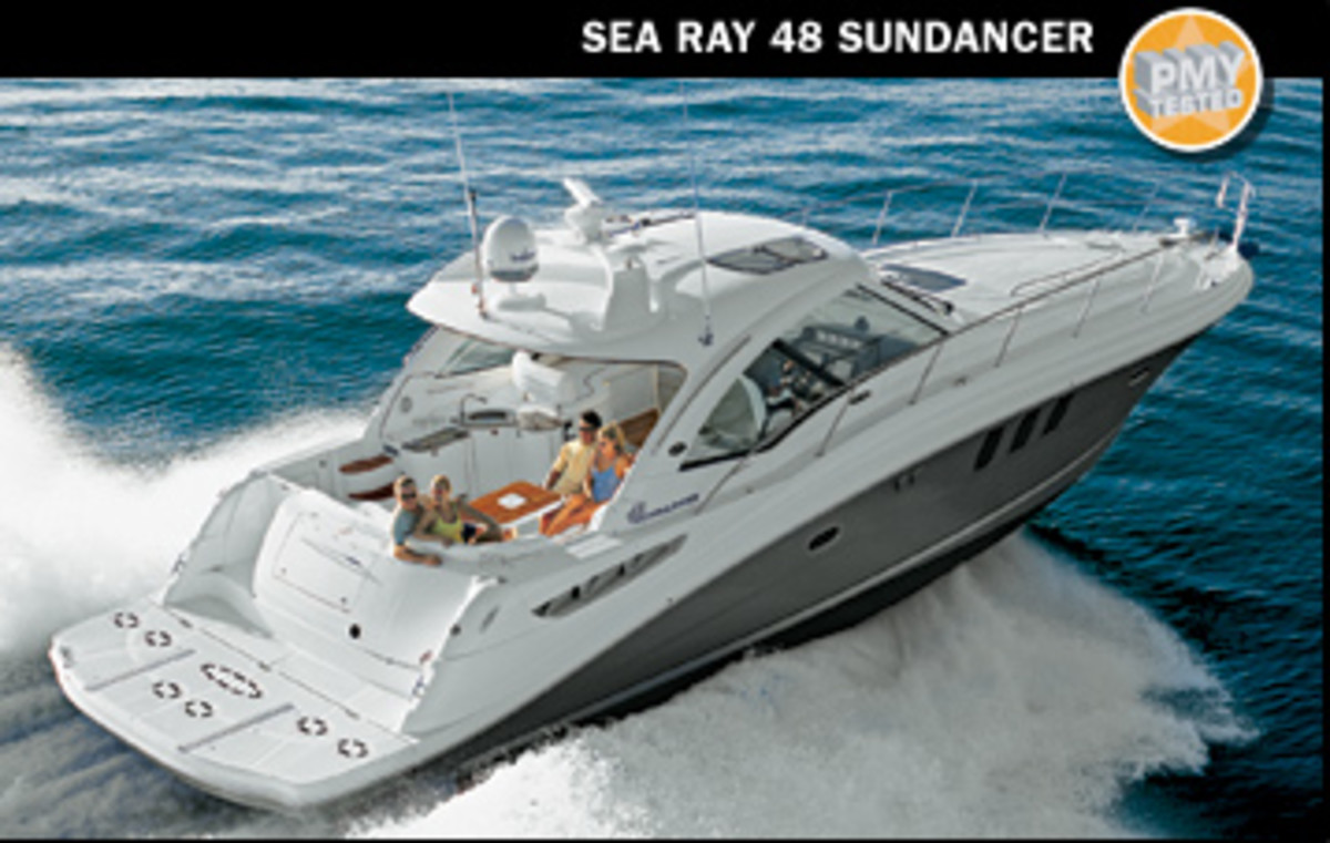 48 ft sea ray motor yacht