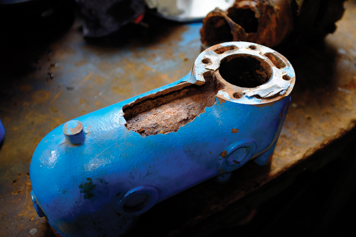 Petzold’s Marine Center has encountered all kinds of worn-out engine parts.