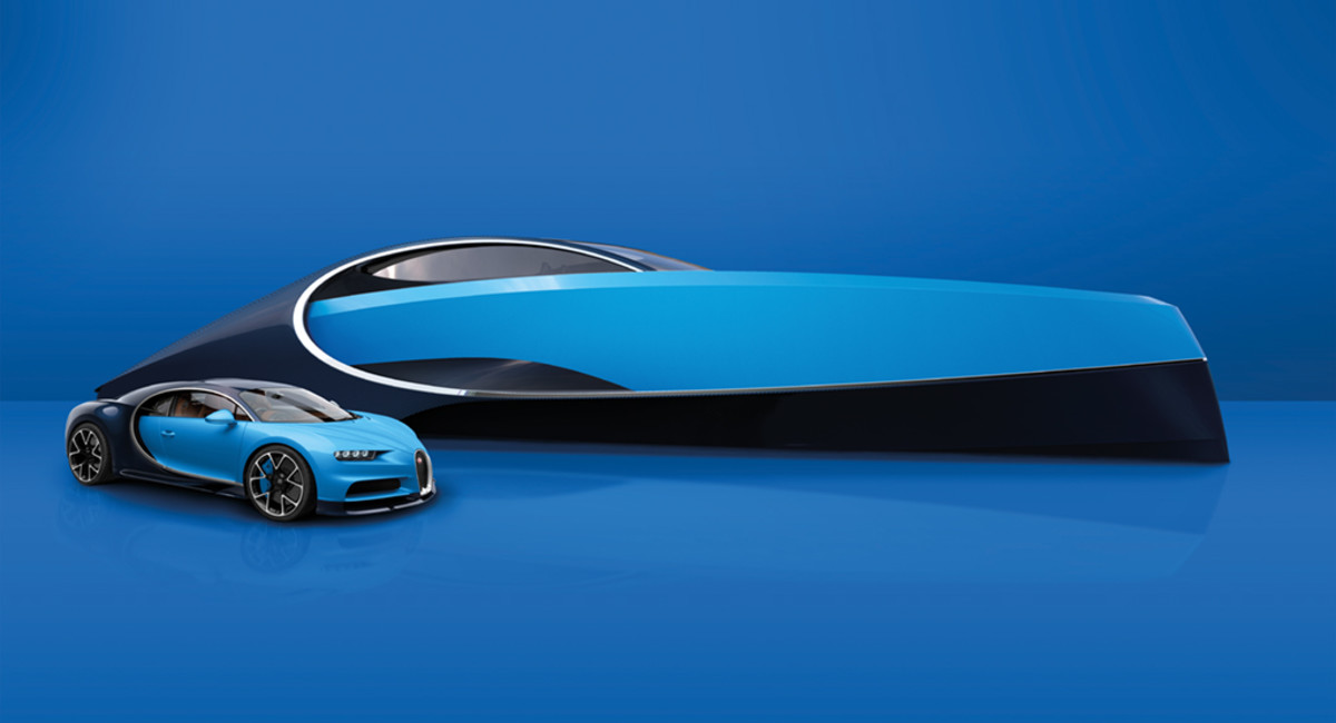 Bugatti Chiron and Palmer Johnson collaboration