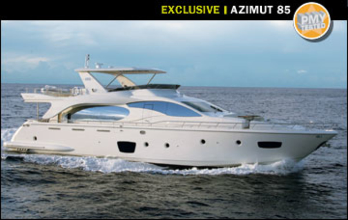 azimut yachts 85
