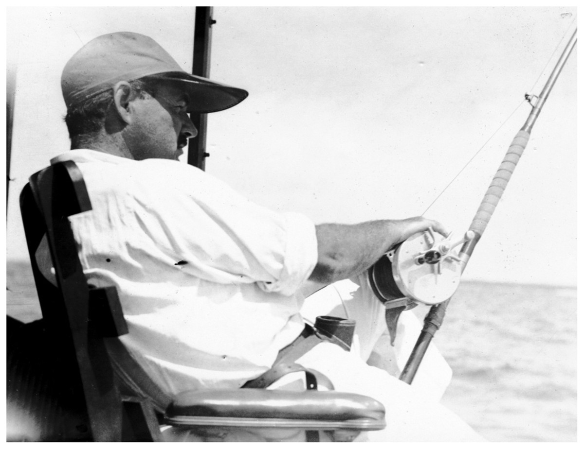 Ernest Hemingway fishing