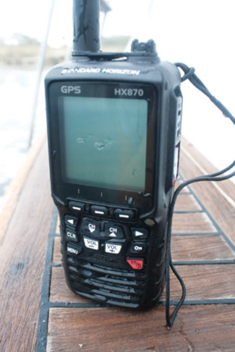Standard Horizon HX870 Handheld GPS VHF