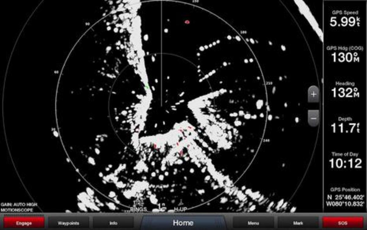 Garmin Fantom Radar Screenshot Motionscope
