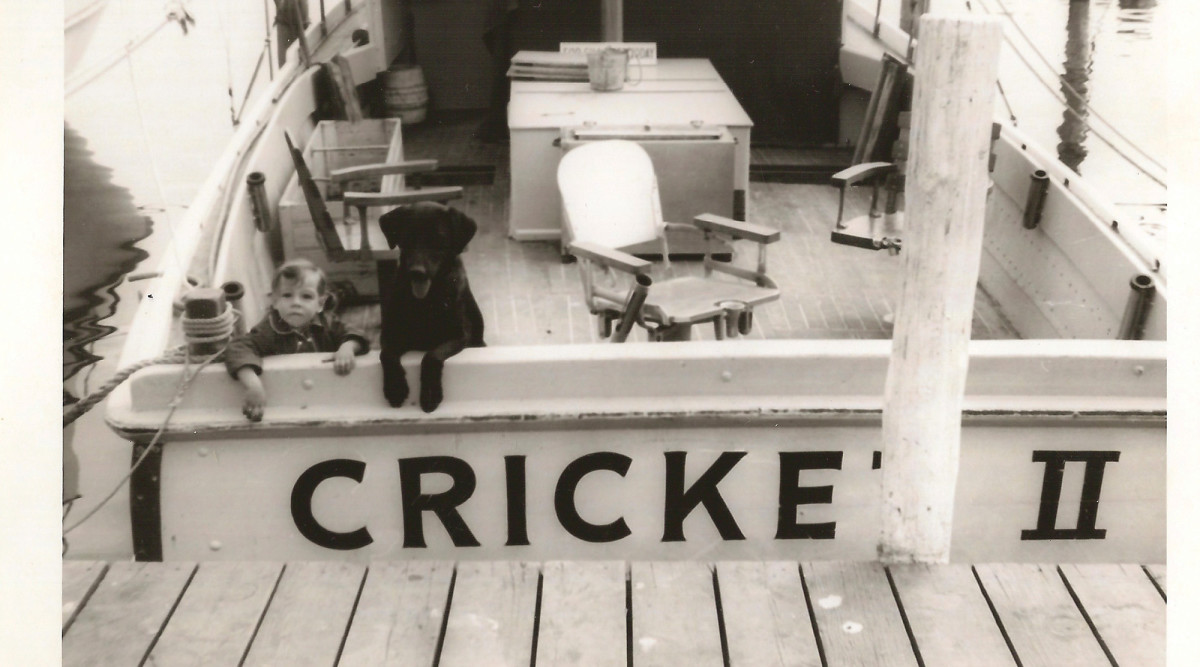 The 'Cricket II' — Frank Mundus’ charter boat