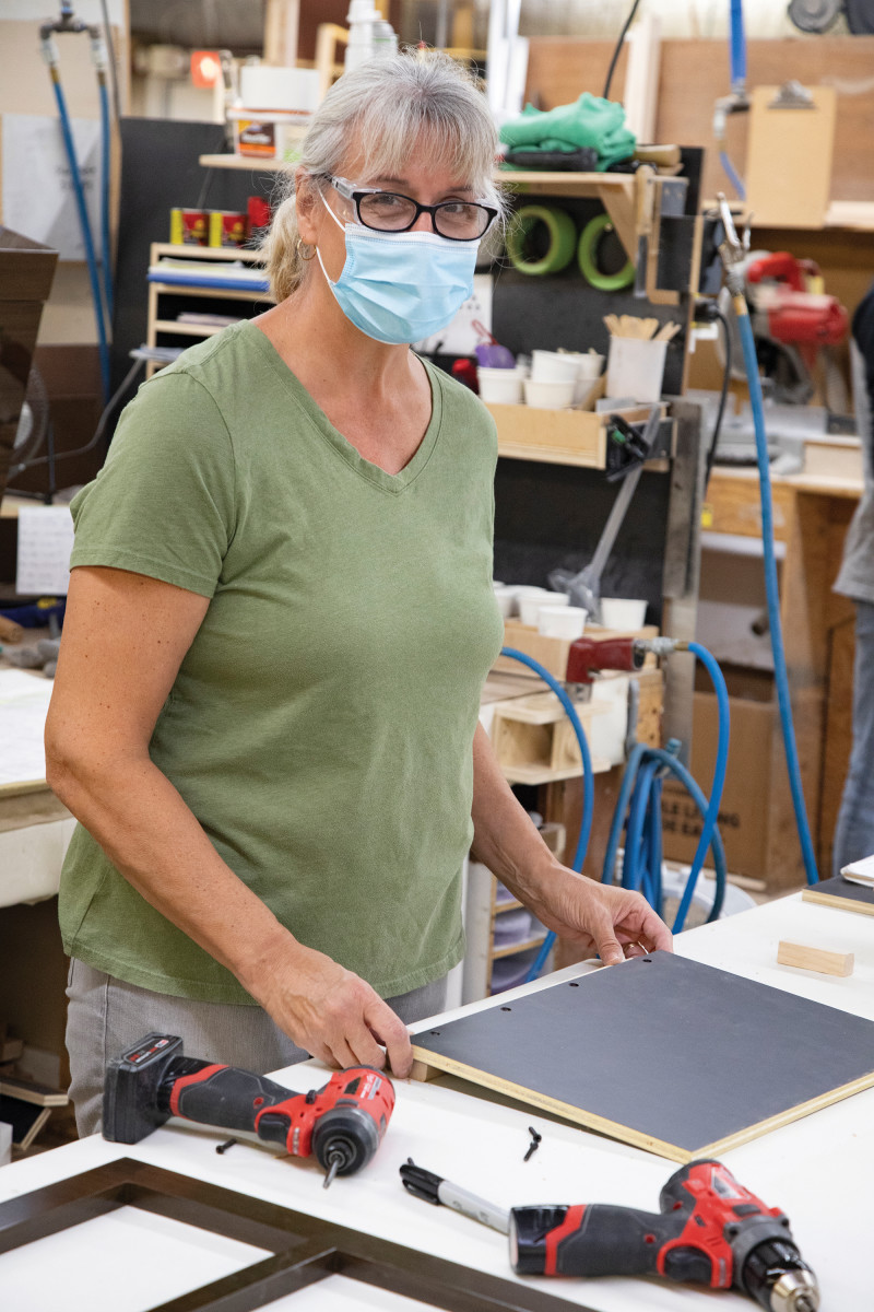 Women can be found working in every department of the Cruisers’ factory.