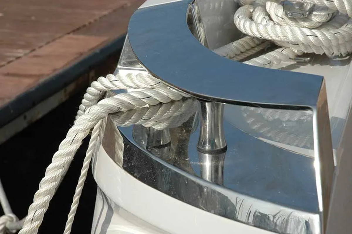 Be sure your fairleads and fittings are substantial enough to handle the size of your mooring lines, without sharp turns.
