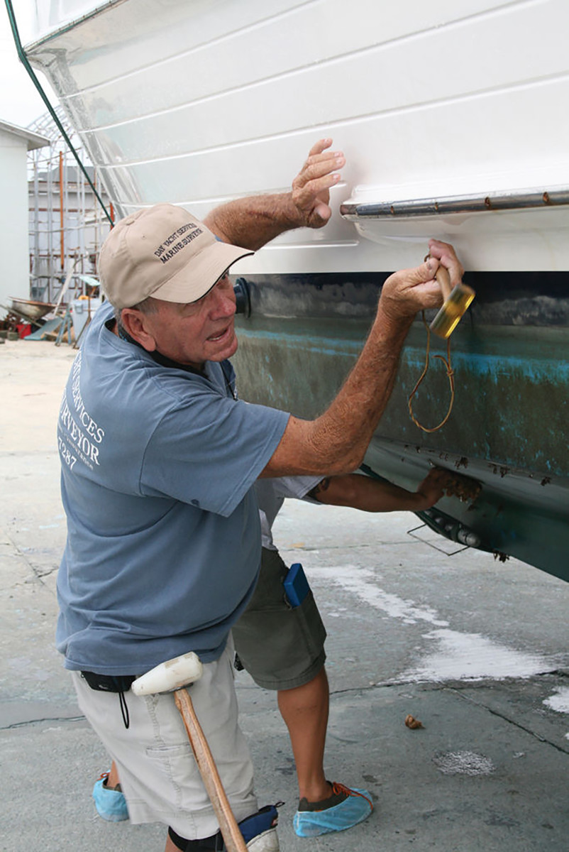 John Day of Day Yacht Services, based in Morehead City, North Carolina