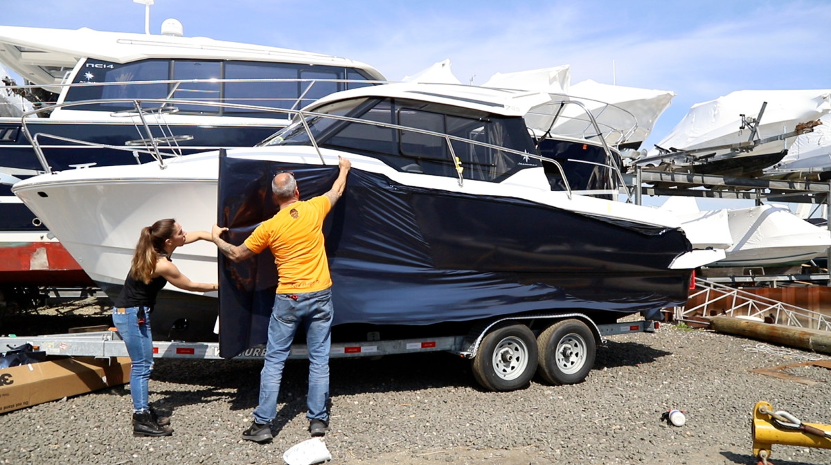 All About Vinyl Wrapping Your Boat - Power & Motoryacht