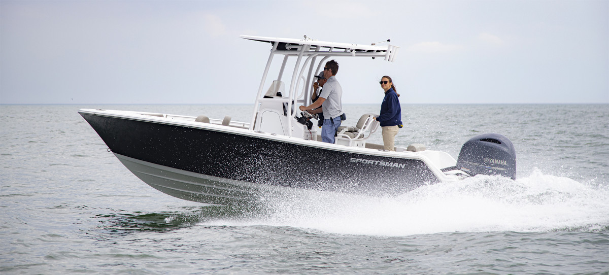 The Seakeeper Ride engaged on a 21-foot Sportsman.